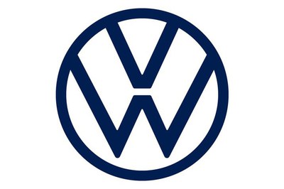 Вращение логотипа volkswagen
